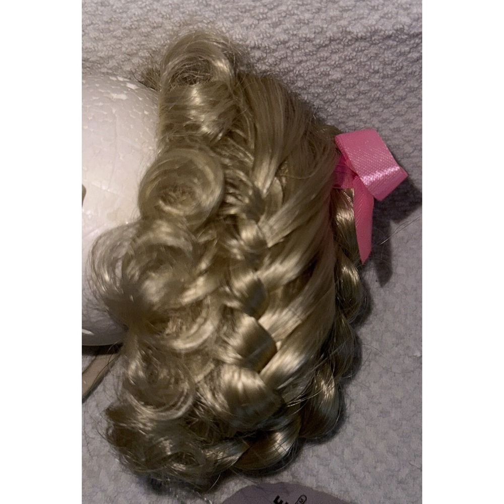 ALLISON Doll Wig By Playhouse Size 10"-11" In Color Pale Blonde NOS - Picture 5 of 8